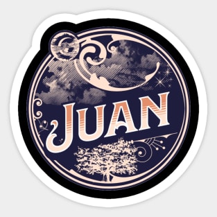 Juan Name Tshirt Sticker